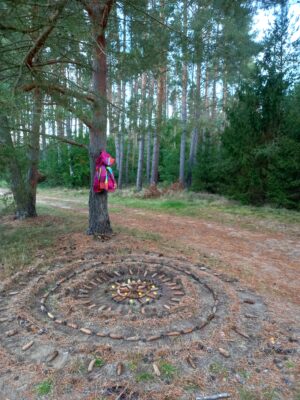Mandala Wald Yvonne Ammer